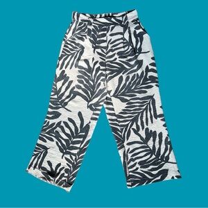 Rachel Zoe Black and White Casual Palazzo Pants